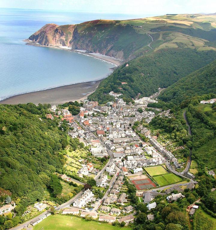 The Crown Hotel Lynton Exteriér fotografie